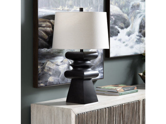 Zane Black Table Lamp (Set of 2) - Ornate Home