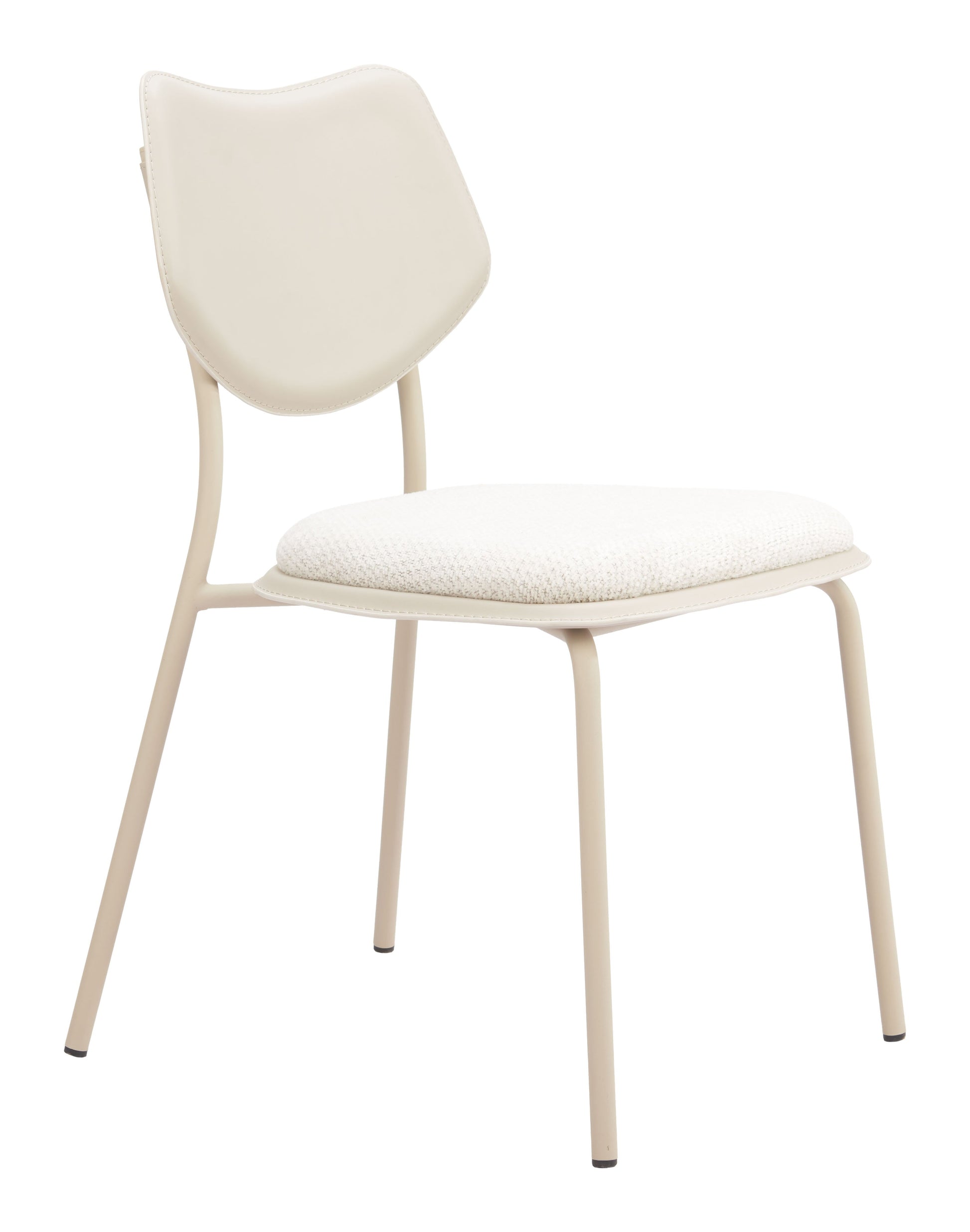 Zeal Light Gray & Beige Dining Chair (Set of 4) - Ornate Home