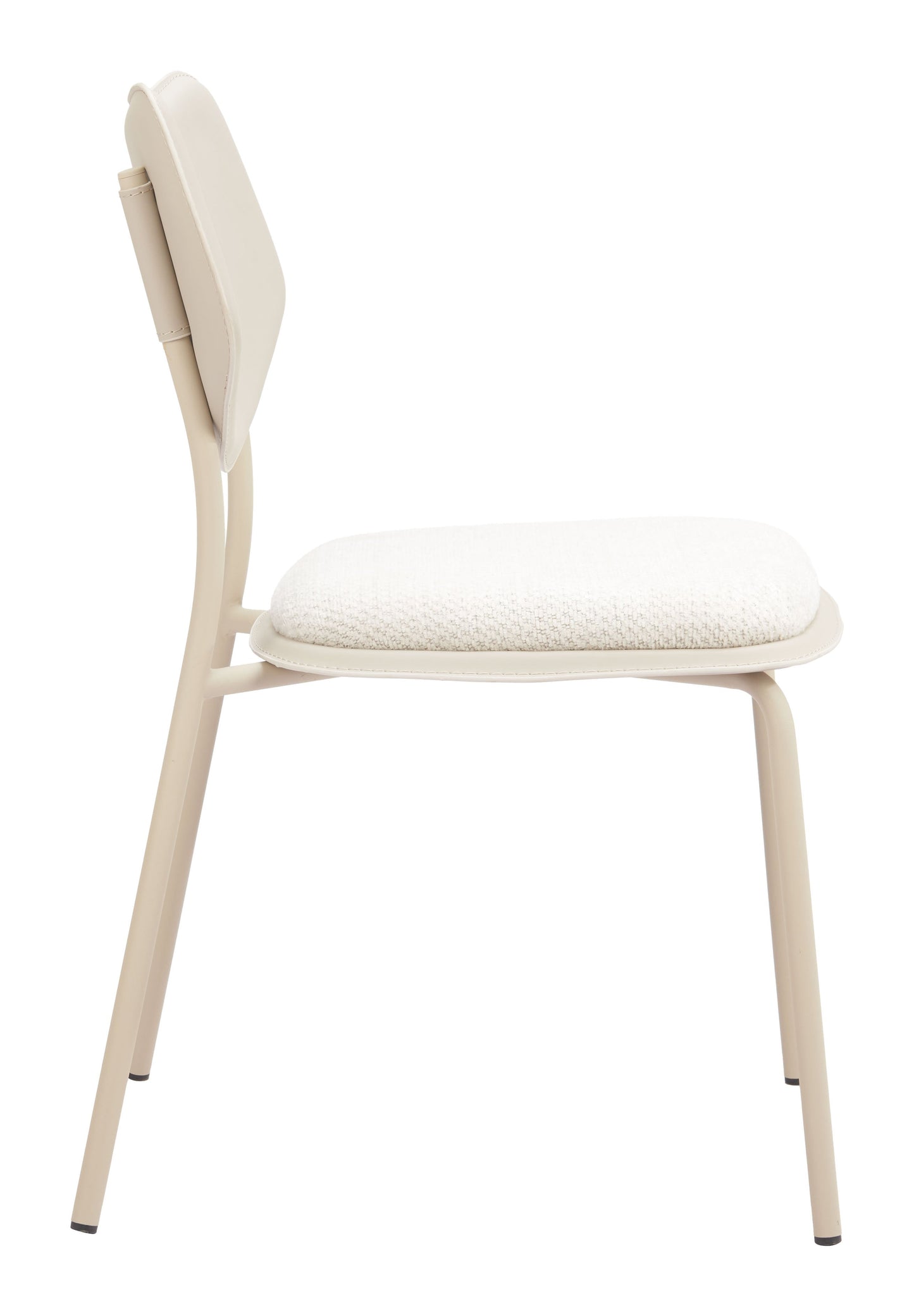 Zeal Light Gray & Beige Dining Chair (Set of 4) - Ornate Home