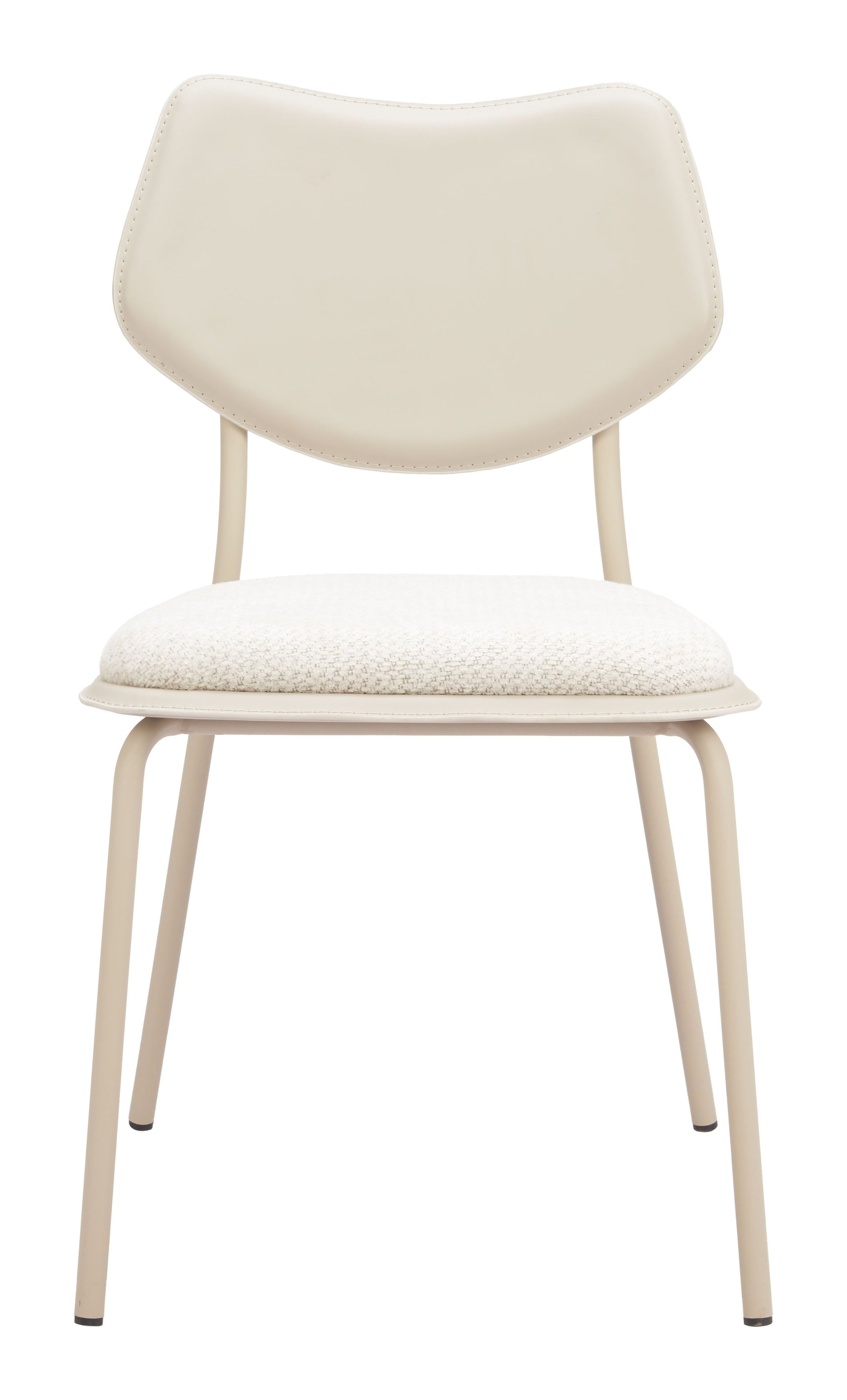 Zeal Light Gray & Beige Dining Chair (Set of 4) - Ornate Home