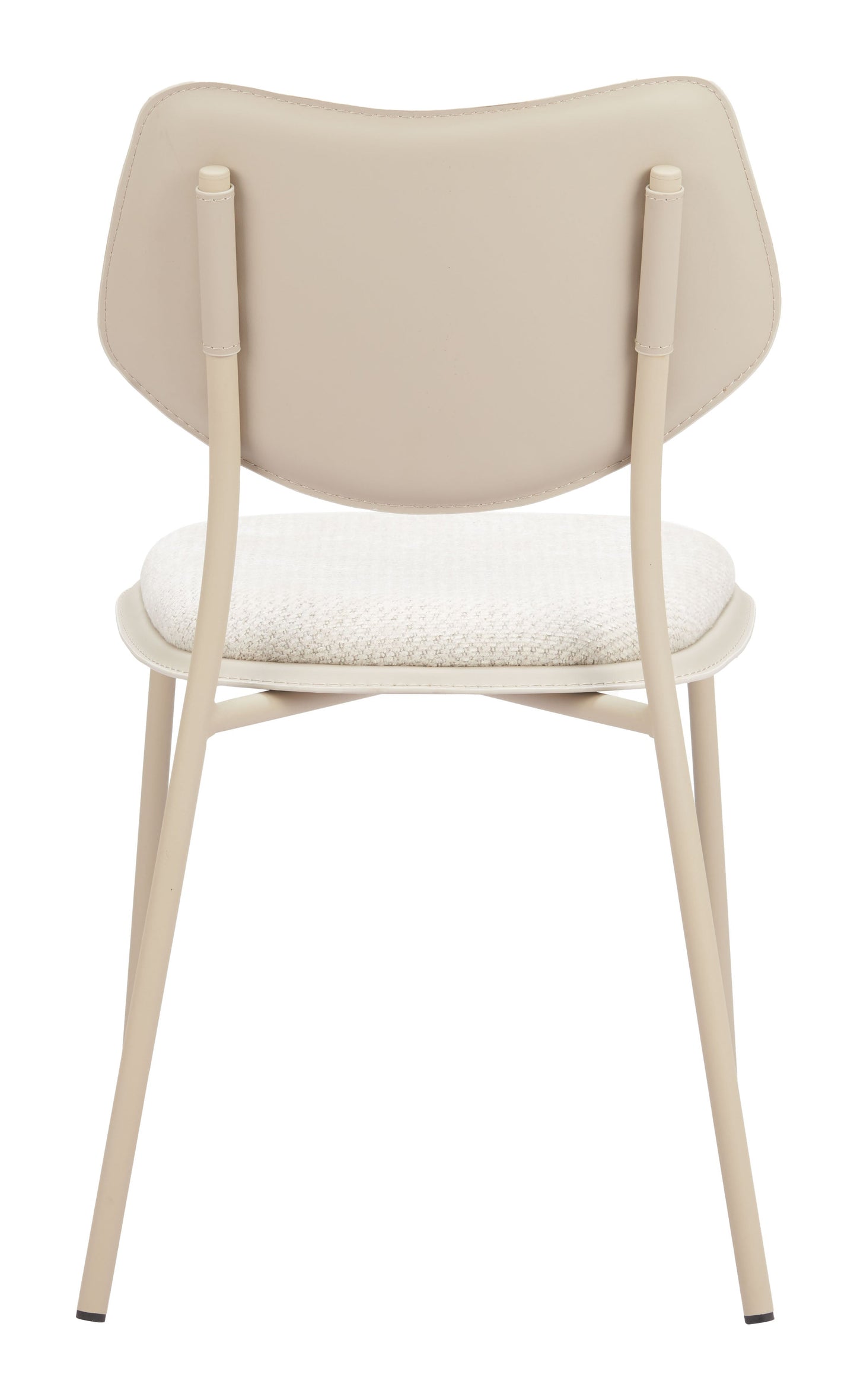 Zeal Light Gray & Beige Dining Chair (Set of 4) - Ornate Home