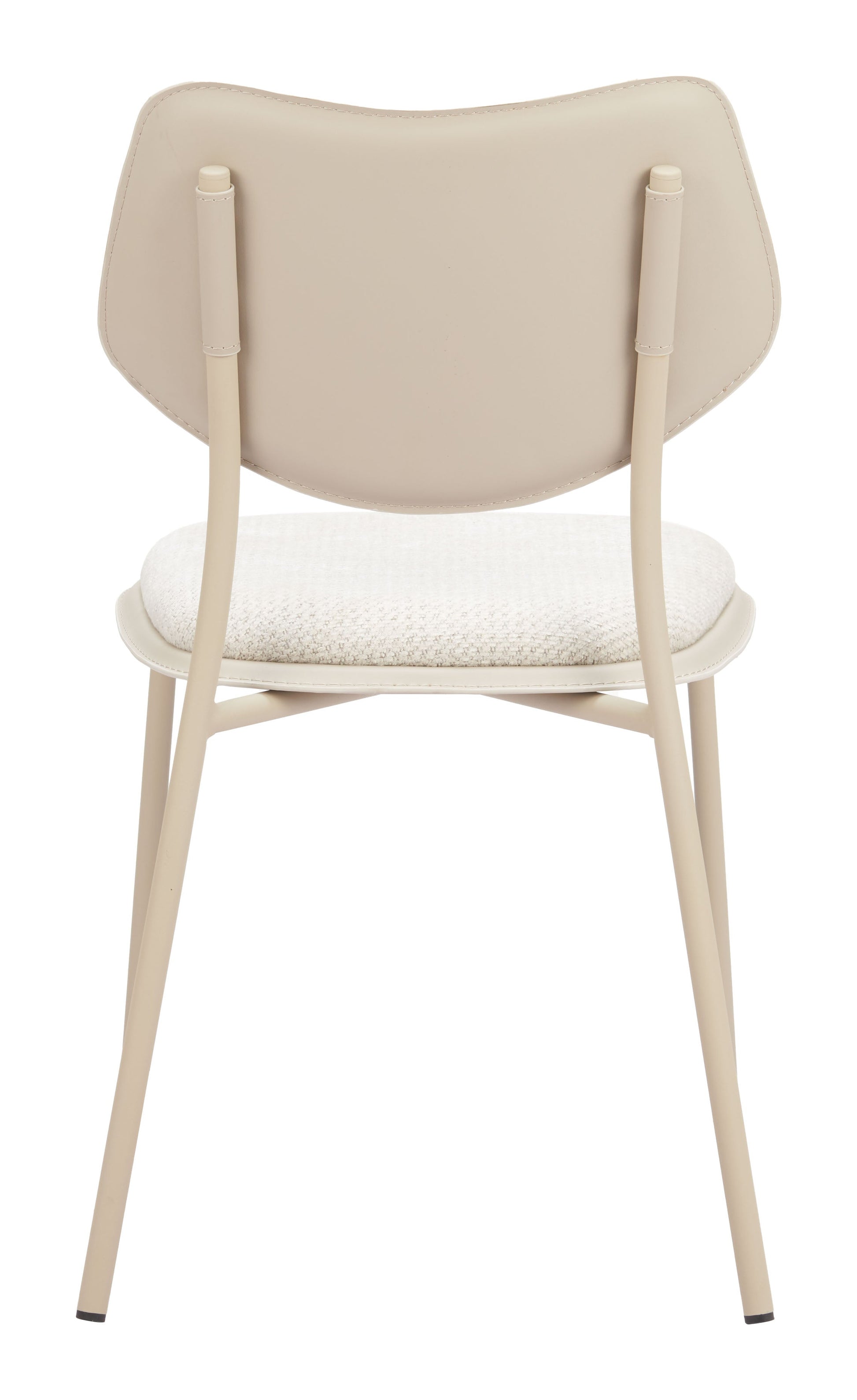 Zeal Light Gray & Beige Dining Chair (Set of 4) - Ornate Home