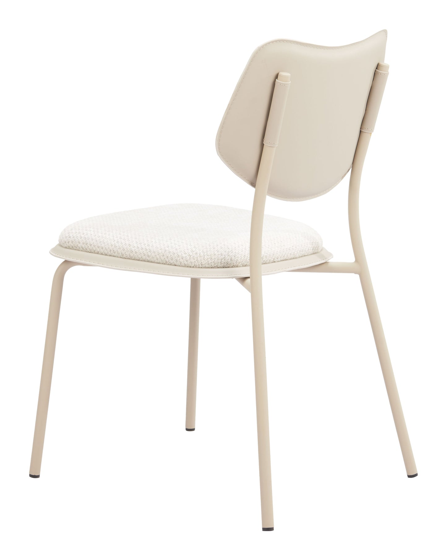 Zeal Light Gray & Beige Dining Chair (Set of 4) - Ornate Home