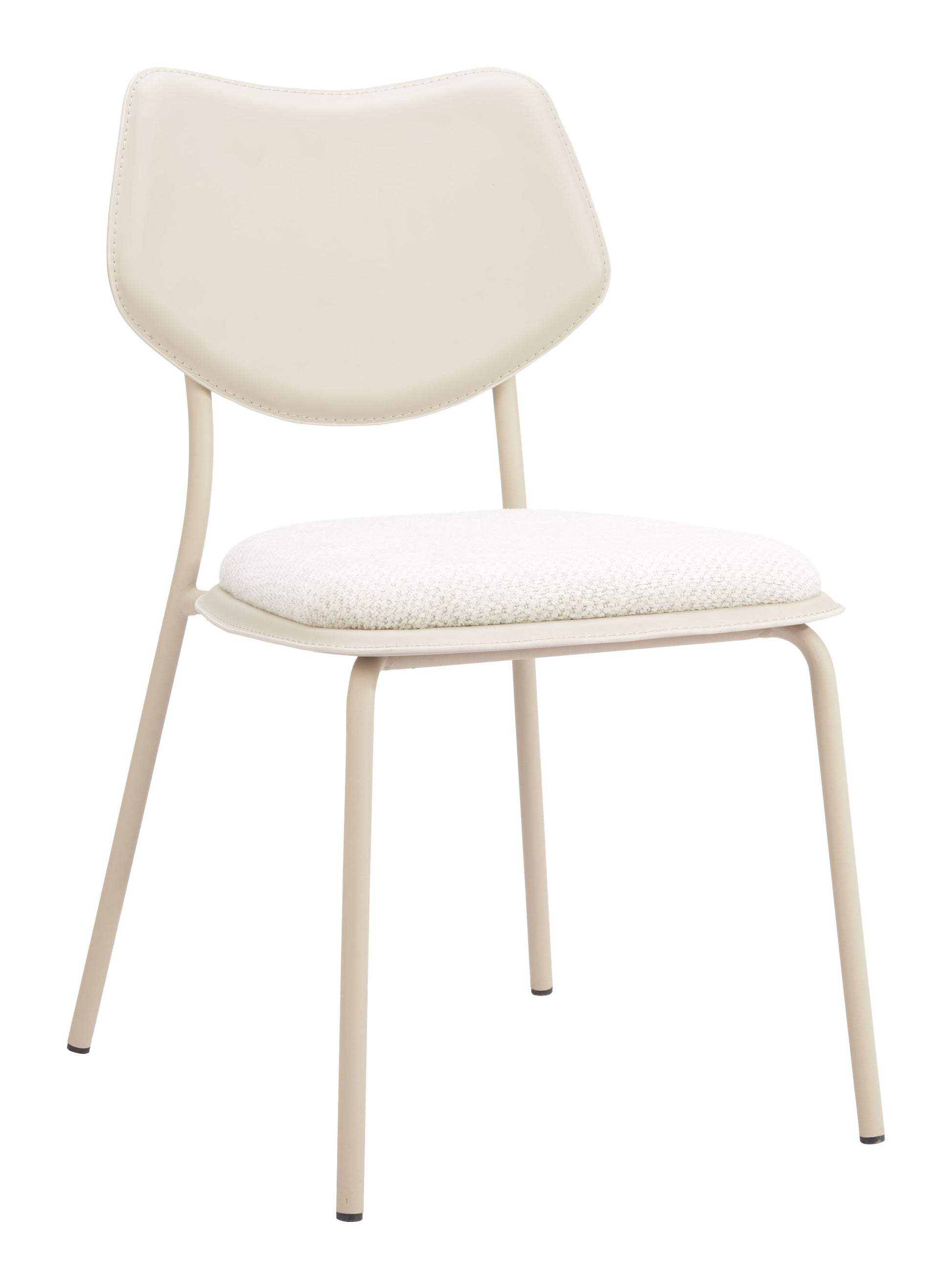 Zeal Light Gray & Beige Dining Chair (Set of 4) - Ornate Home