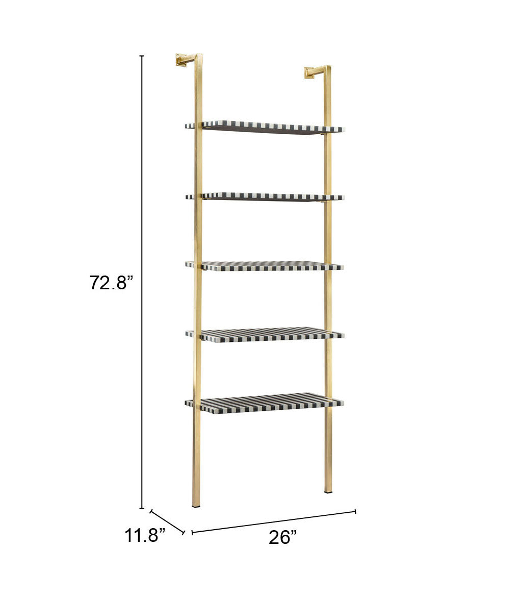 Zebra Multicolor Shelf - Ornate Home