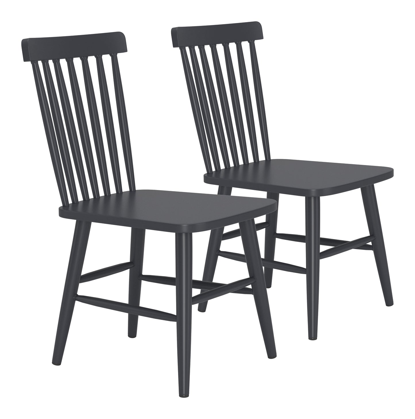 Zeilen Black Outdoor Dining Chair (Set of 2) - Ornate Home