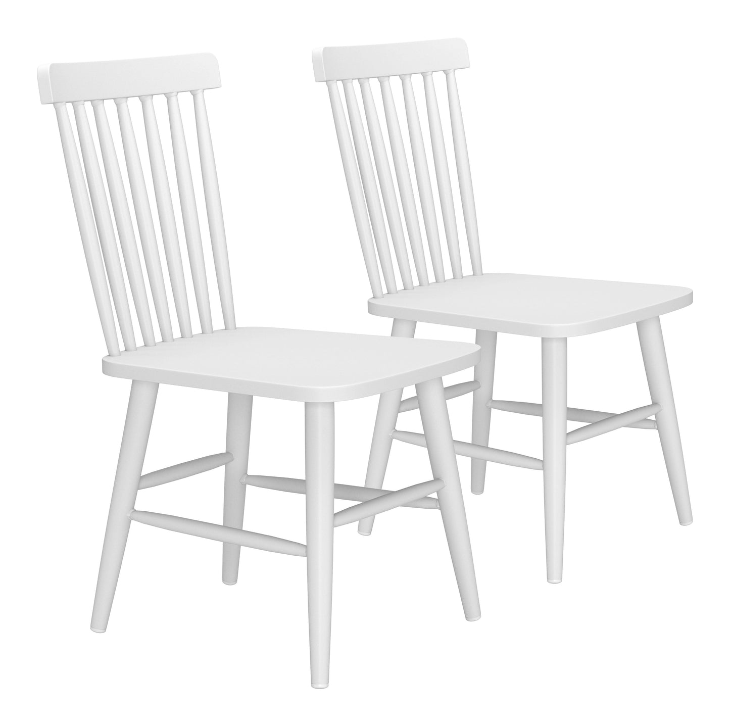 Zeilen White Outdoor Dining Chair (Set of 2) - Ornate Home