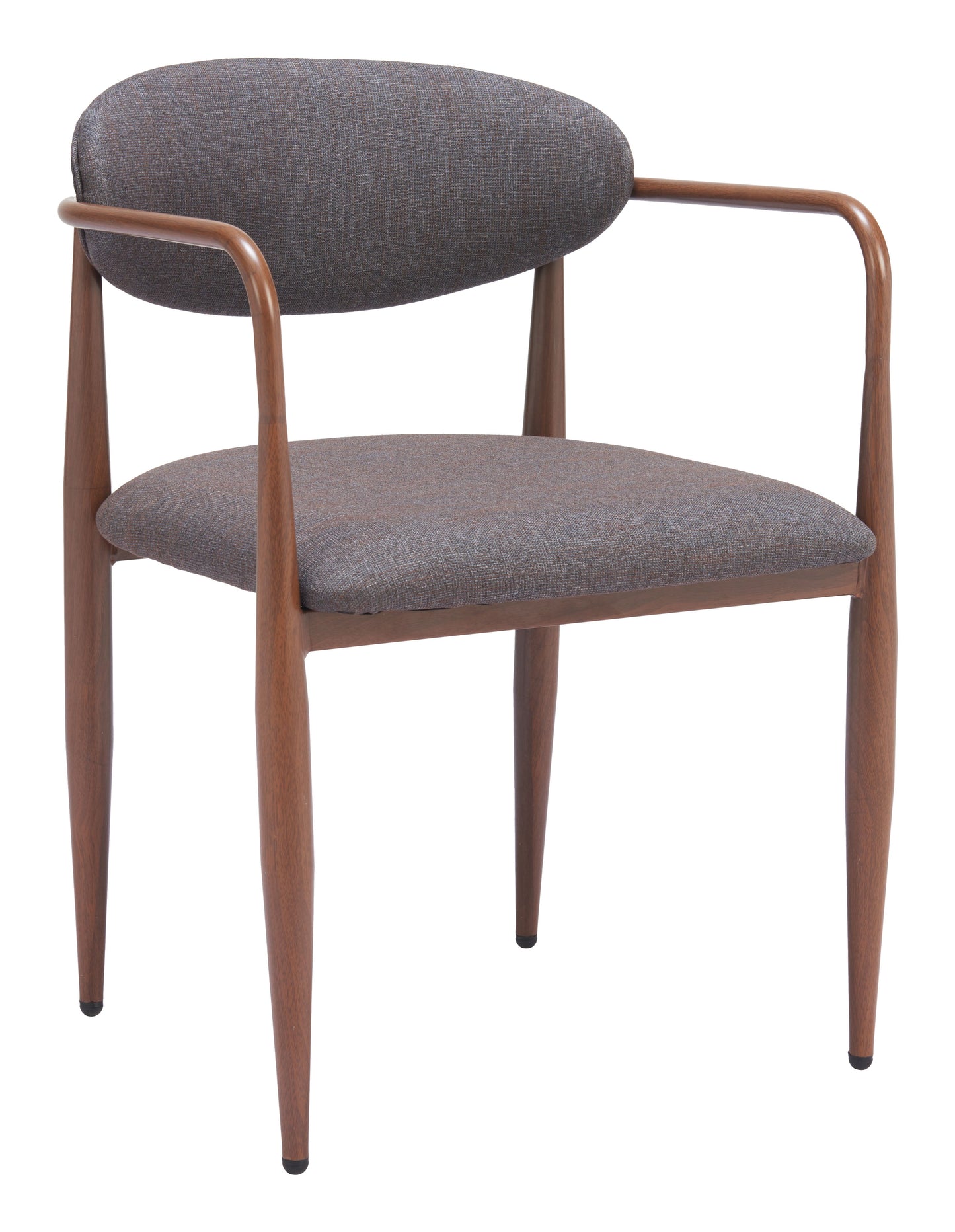 Zens Truffle Gray Dining Chair (Set of 2) - Ornate Home