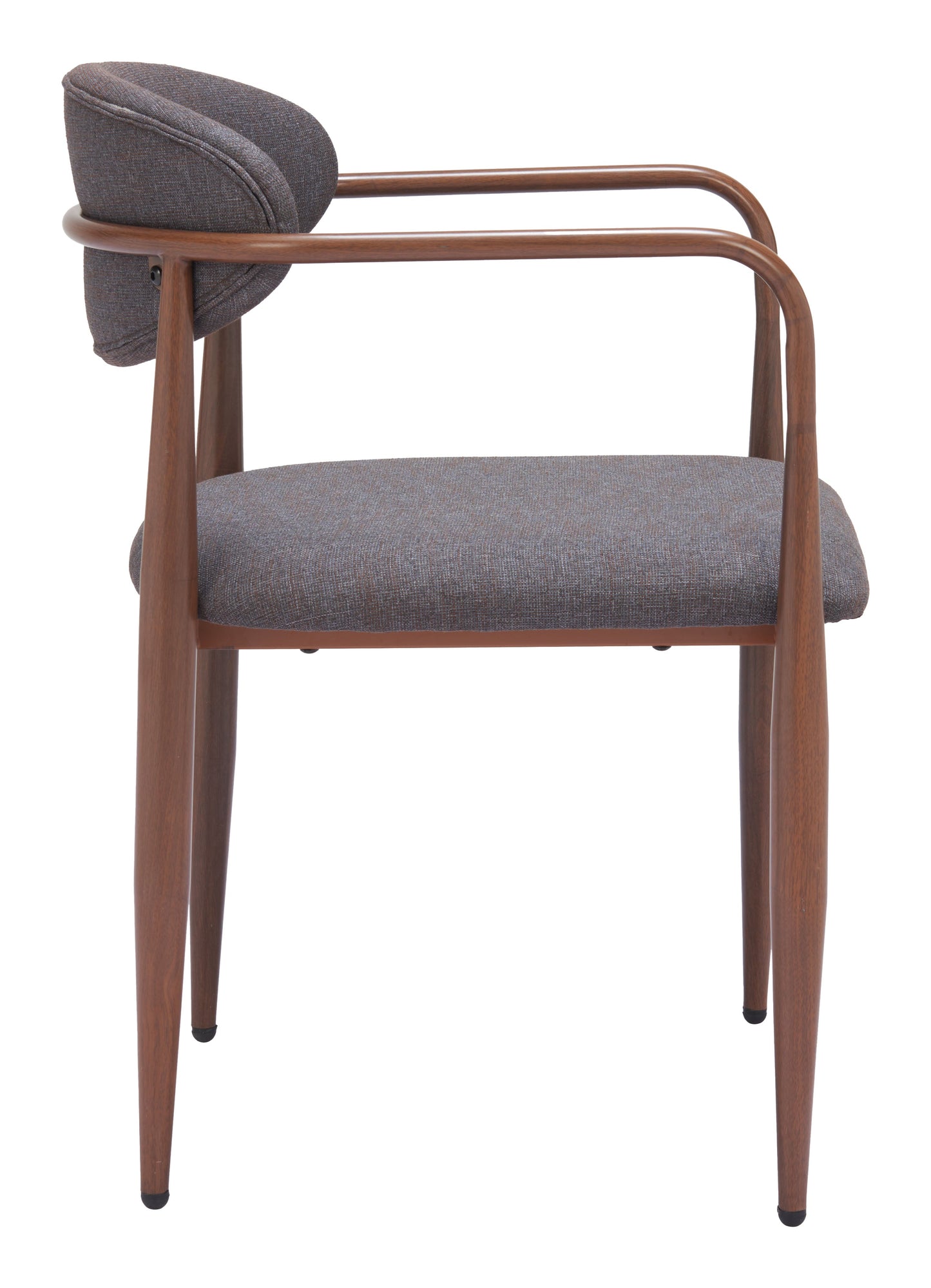 Zens Truffle Gray Dining Chair (Set of 2) - Ornate Home
