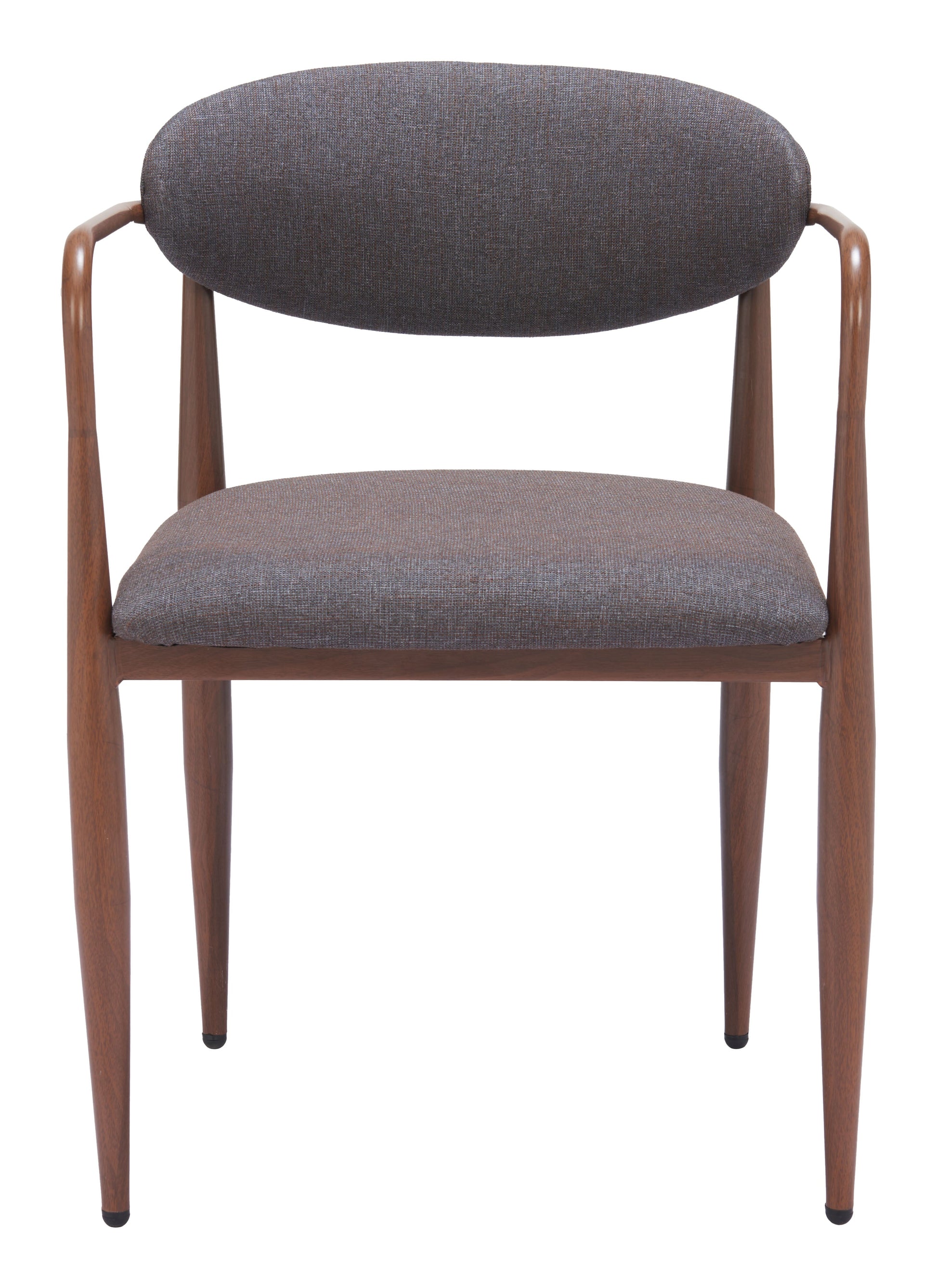 Zens Truffle Gray Dining Chair (Set of 2) - Ornate Home