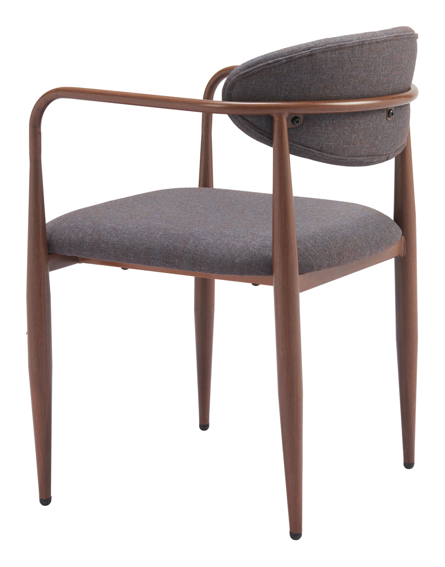 Zens Truffle Gray Dining Chair (Set of 2) - Ornate Home