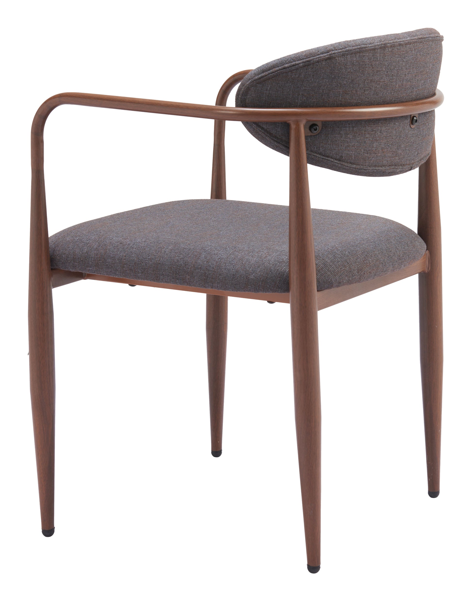 Zens Truffle Gray Dining Chair (Set of 2) - Ornate Home