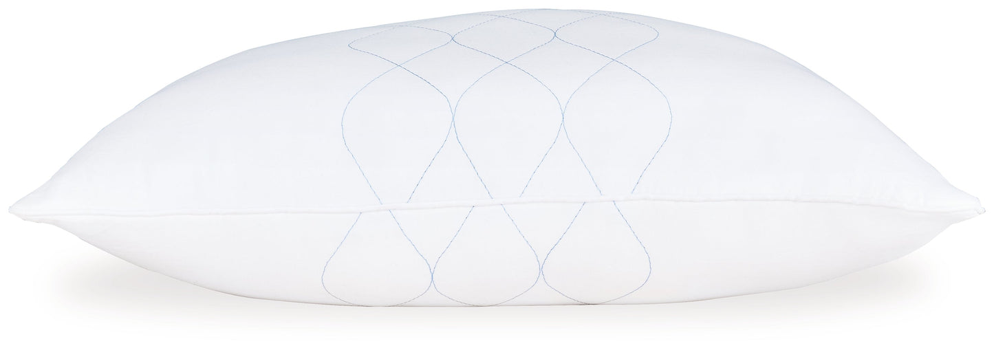 Zephyr 2.0 White Huggable Comfort Pillow- Viva Furn