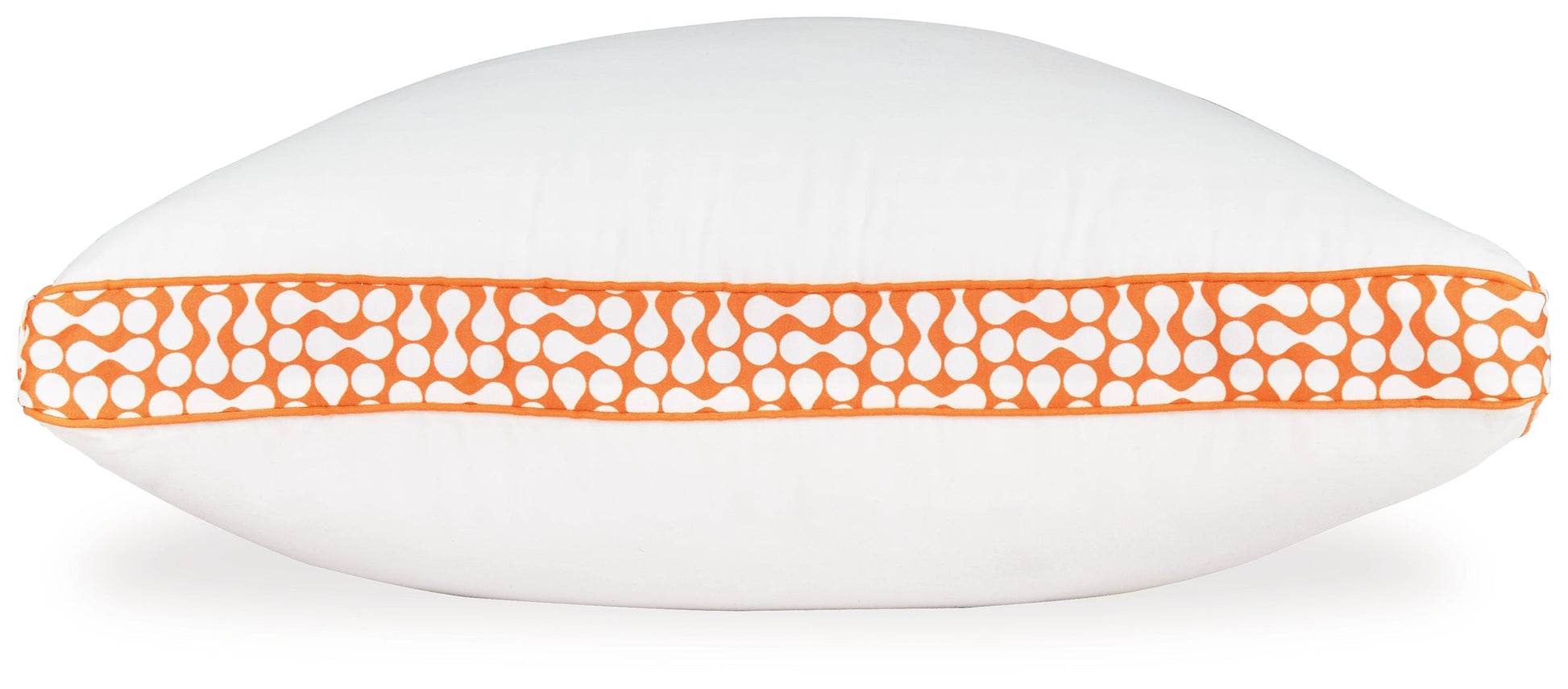 Zephyr 2.0 White/Orange 3-in-1 Pillow- Viva Furn