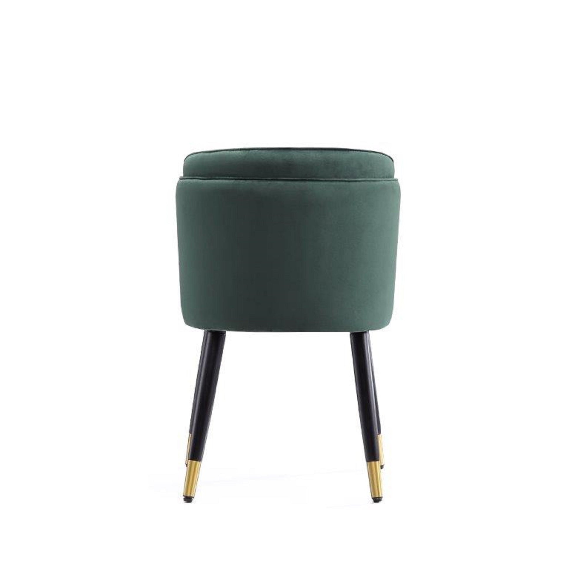 Zephyr Dining Chair in Hunter Green - Ornate Home
