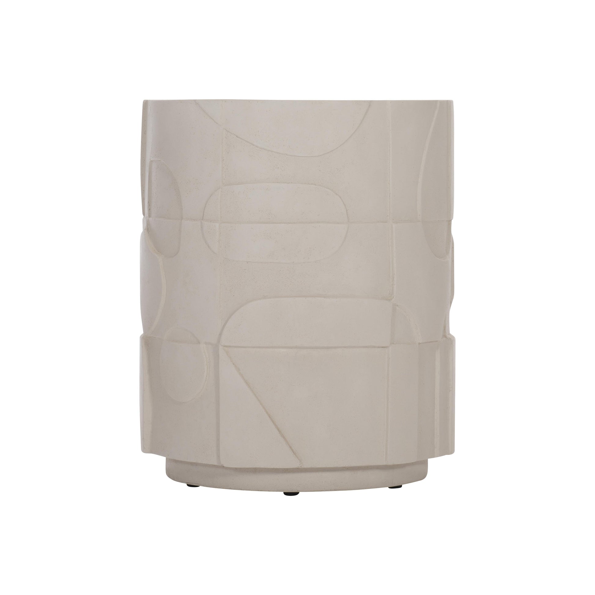 Zina Crema Accent Table - Ornate Home