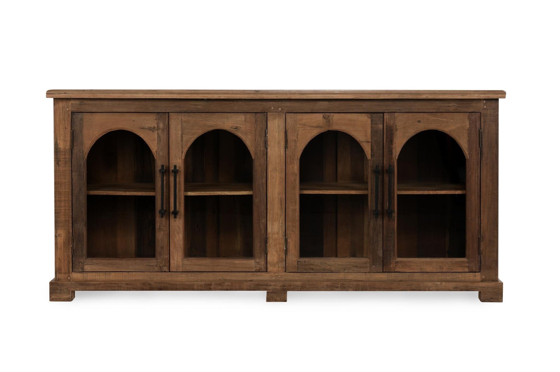 Zion Natural 4 Door Cabinet - Ornate Home