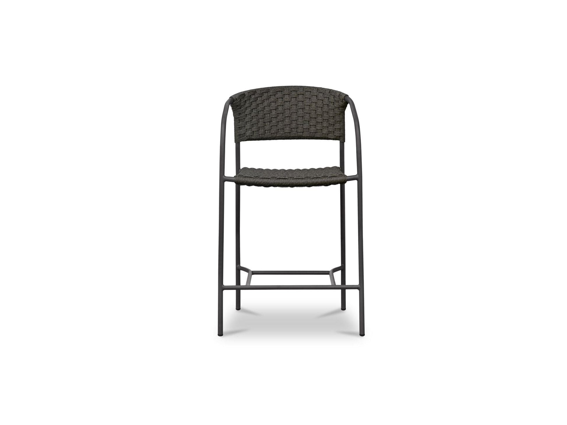 Zola Dark Brown Outdoor Counter Chair - Ornate Home