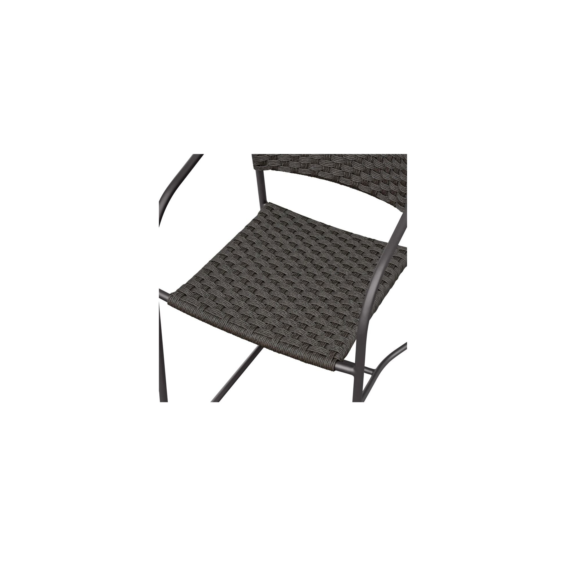 Zola Dark Brown Outdoor Counter Chair - Ornate Home