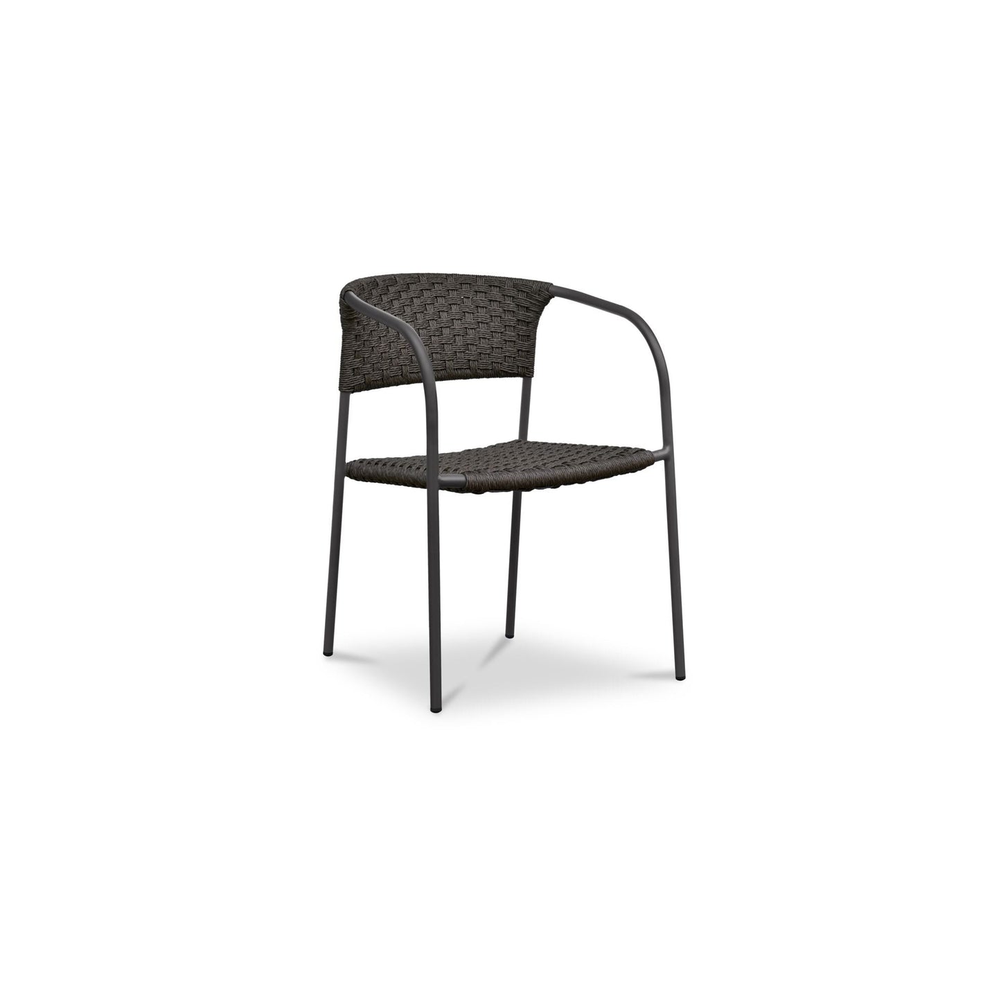 Zola Dark Brown Outdoor Dining Chair (Set of 2) - Ornate Home