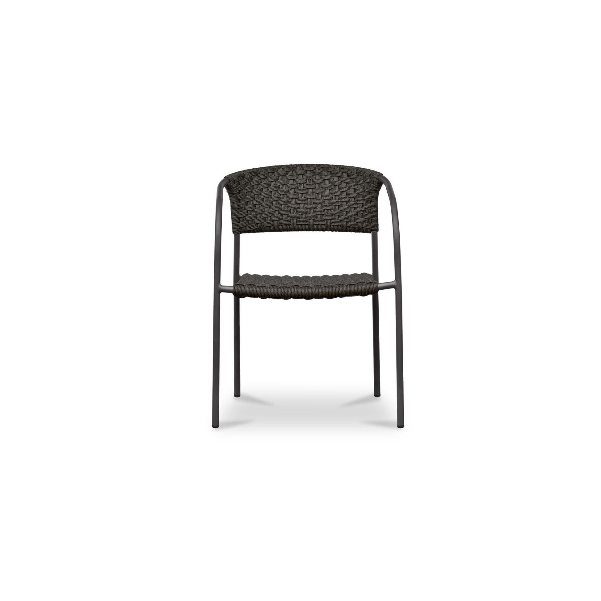 Zola Dark Brown Outdoor Dining Chair (Set of 2) - Ornate Home