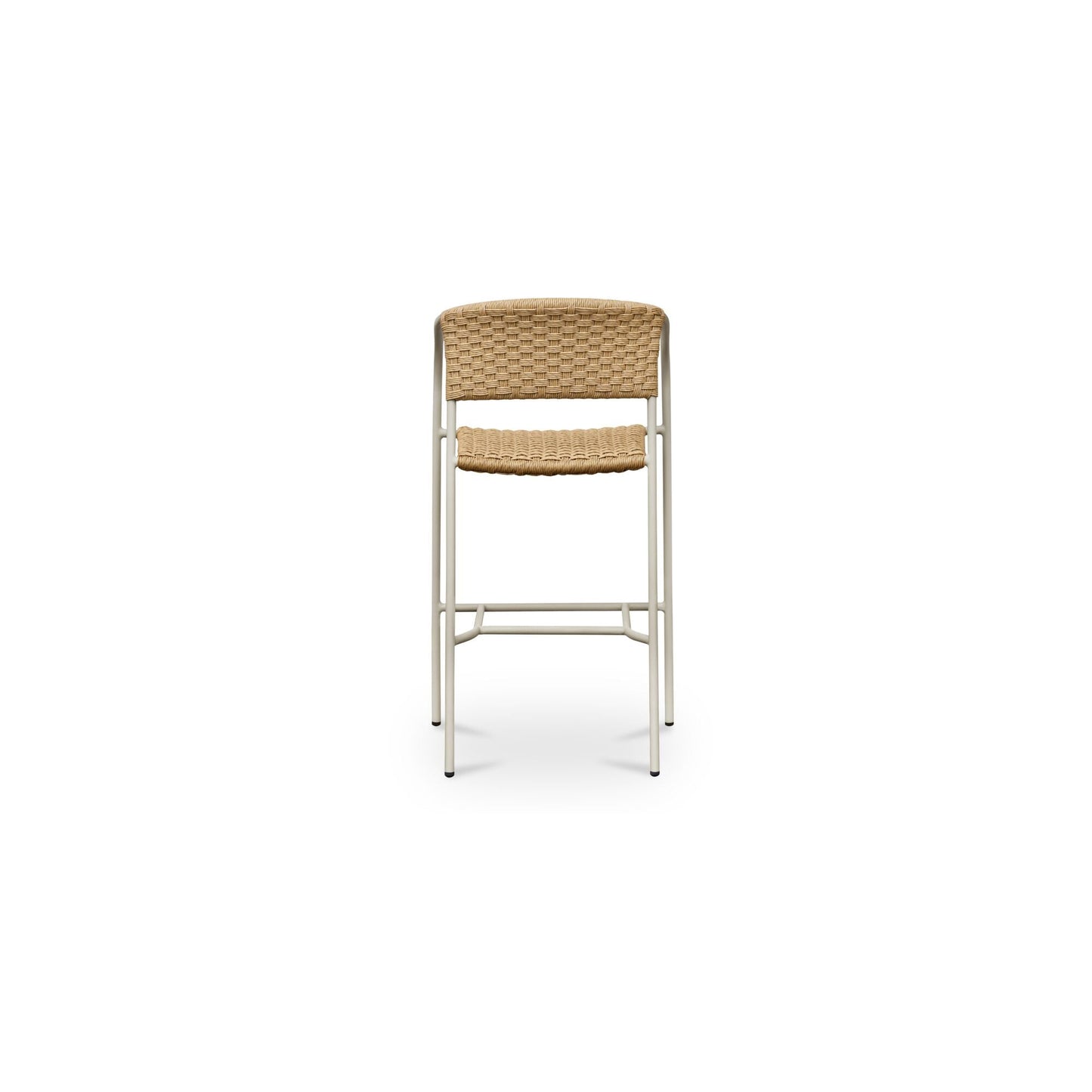 Zola Natural Outdoor Bar Stool - Ornate Home