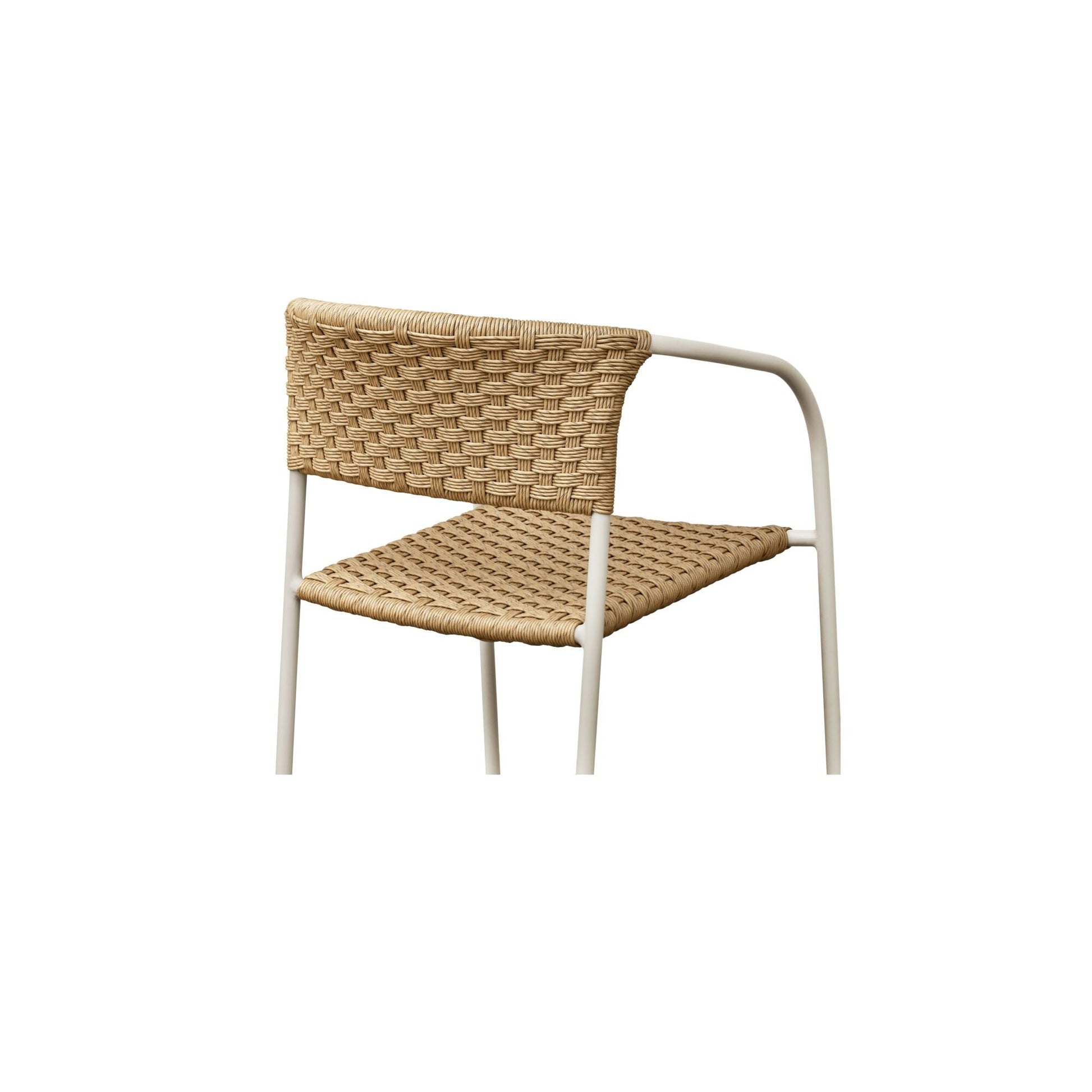 Zola Natural Outdoor Dining Chair (Set of 2) - Ornate Home