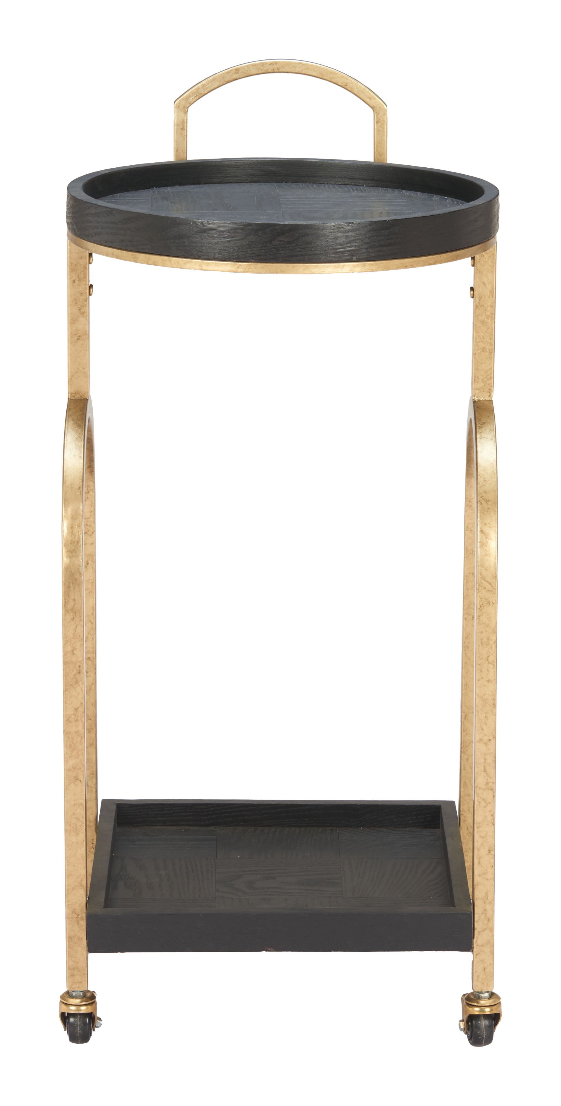 Zukei Black Bar Cart - Ornate Home