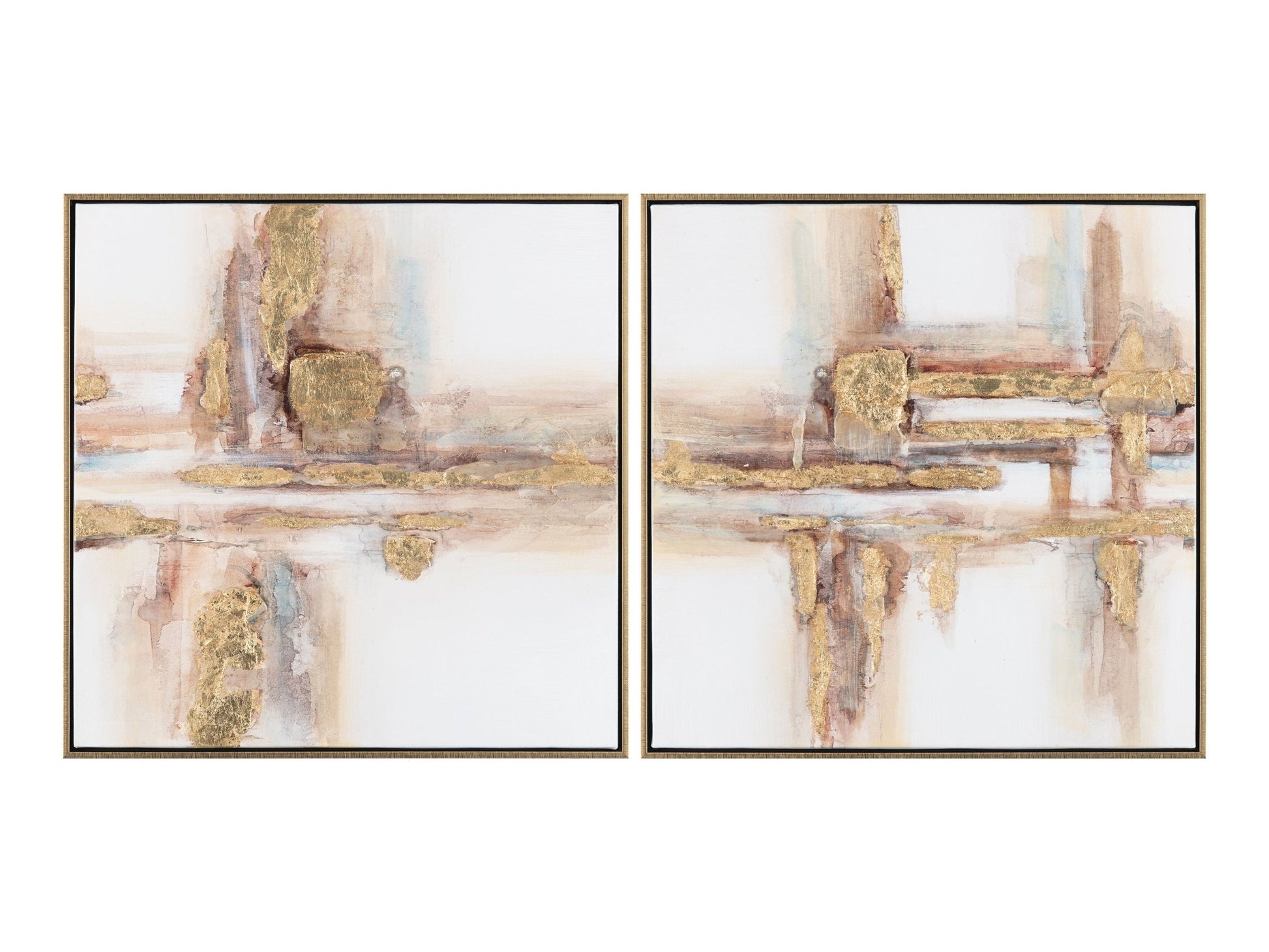 Zuri Gold Canvas - Ornate Home