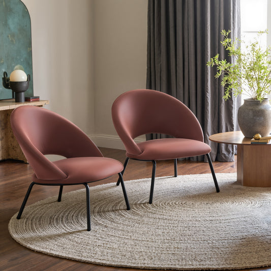 Zurich Brown Accent Chair - Ornate Home