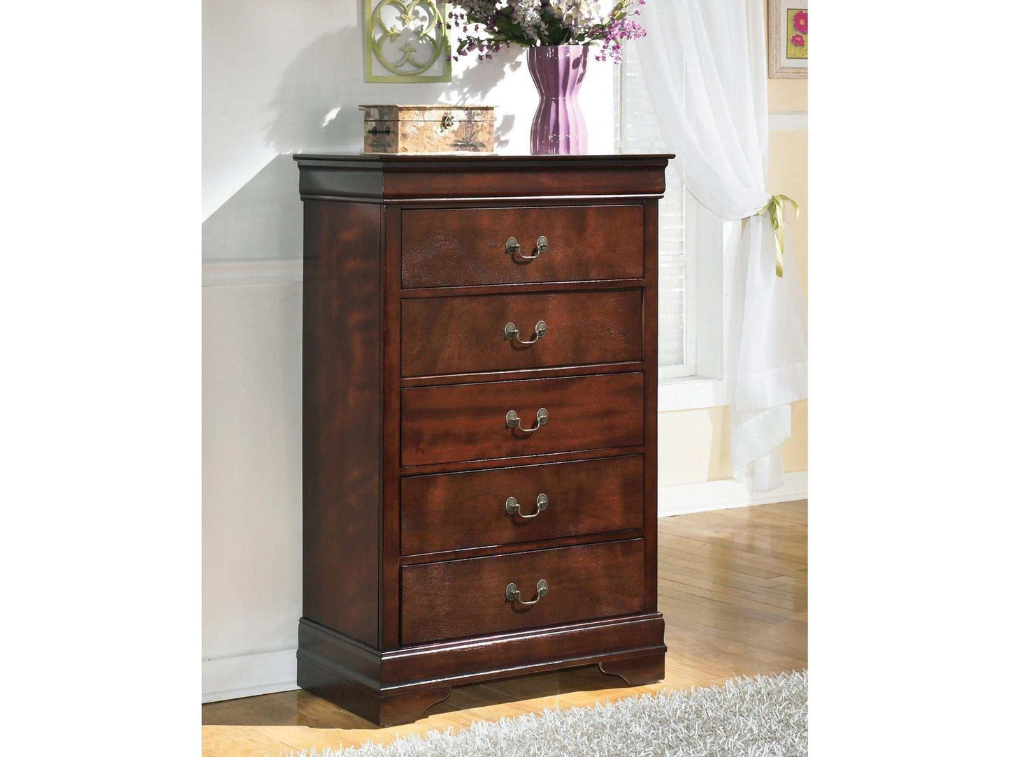 Alisdair Reddish Brown Chest of Drawers