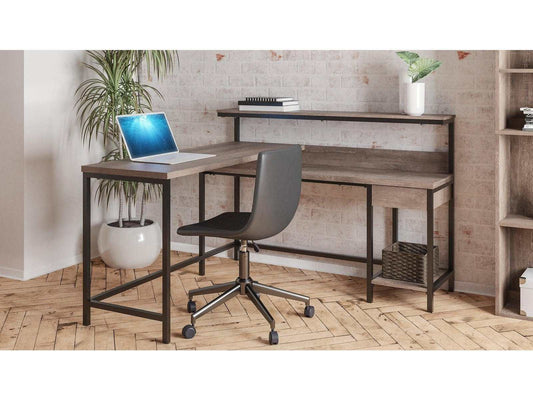 Arlenbry Home Office LDesk with Storage