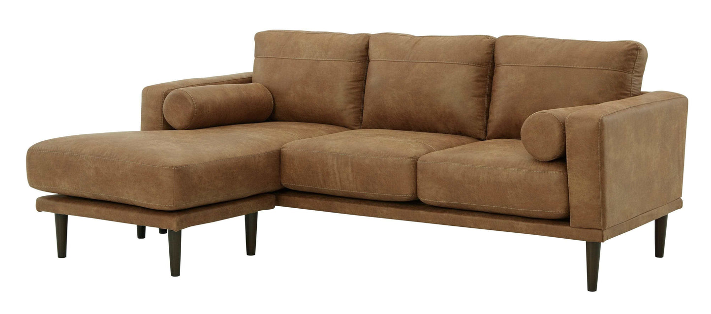 Arroyo Caramel Reversible Sectional Sofa