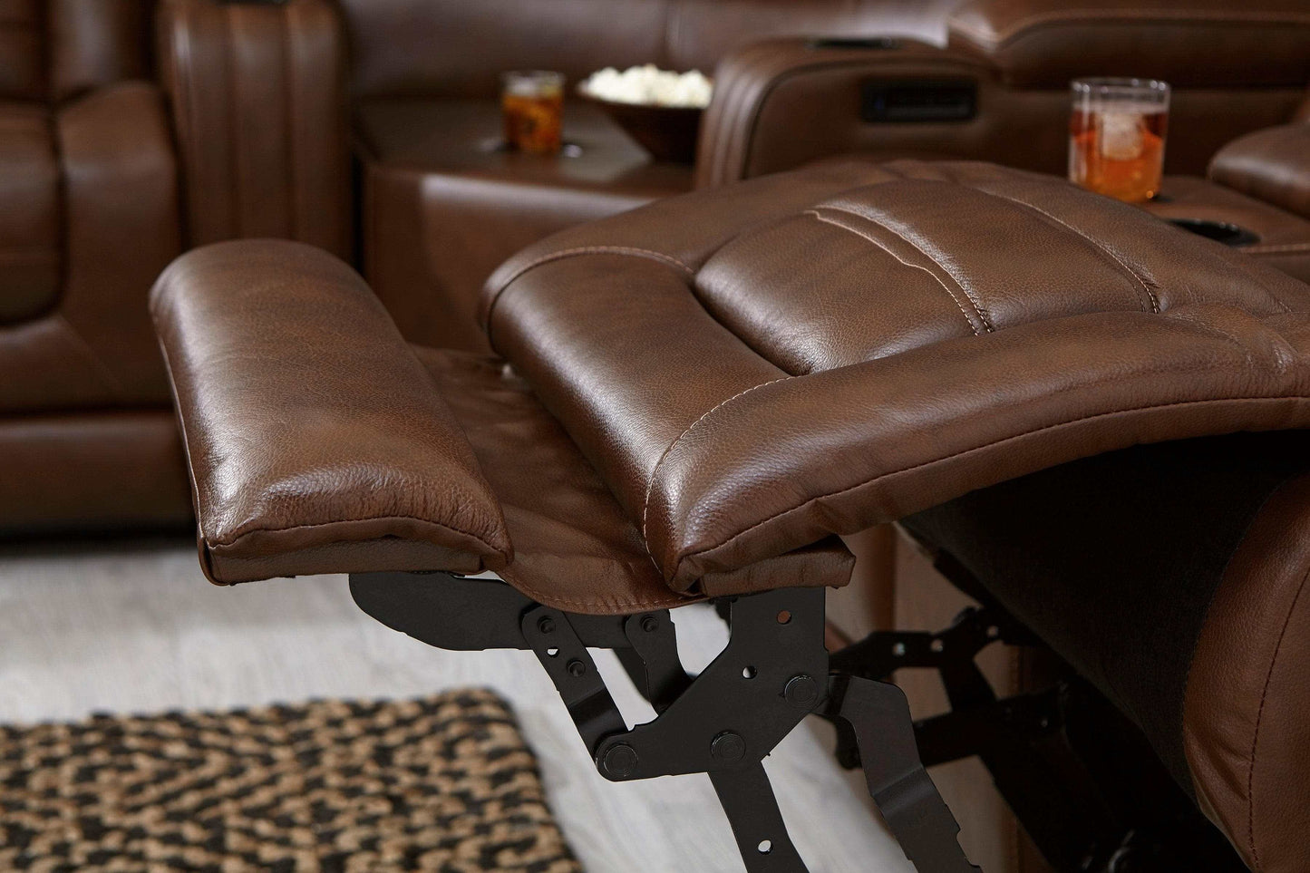 Backtrack Chocolate Power Reclining Sofa