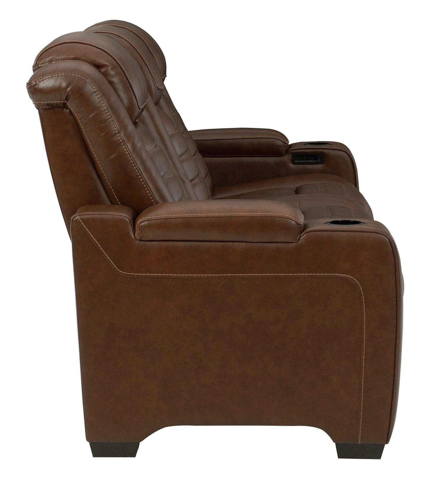 Backtrack Chocolate Power Reclining Sofa