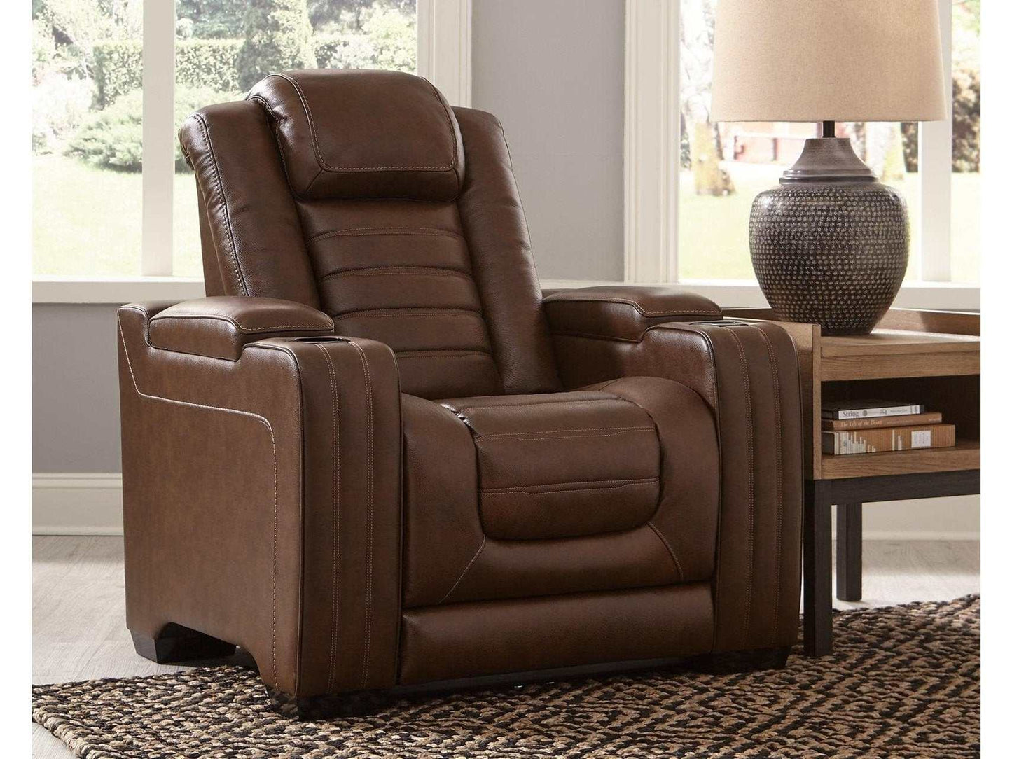 Backtrack Chocolate Power Recliner