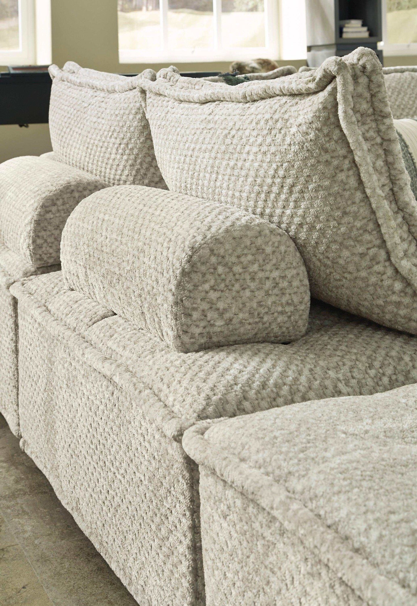 Bales Taupe Gray Accent Chair