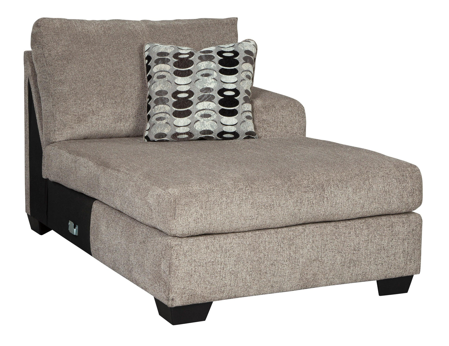 Ballinasloe Platinum 3pc Sectional Sofa w/ Chaise