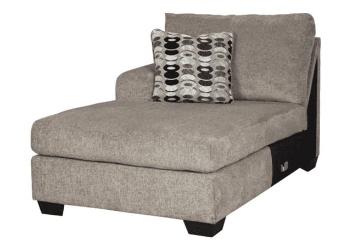 Ballinasloe Platinum 3pc Sectional Sofa w/ Chaise