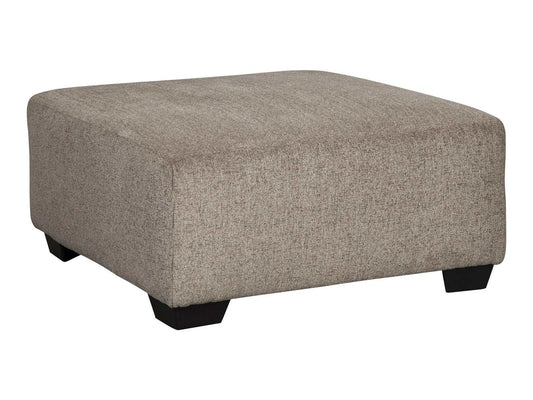 Ballinasloe Platinum Oversized Ottoman