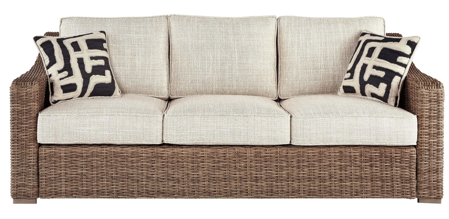 Beachcroft Beige Sofa w/ Cushion