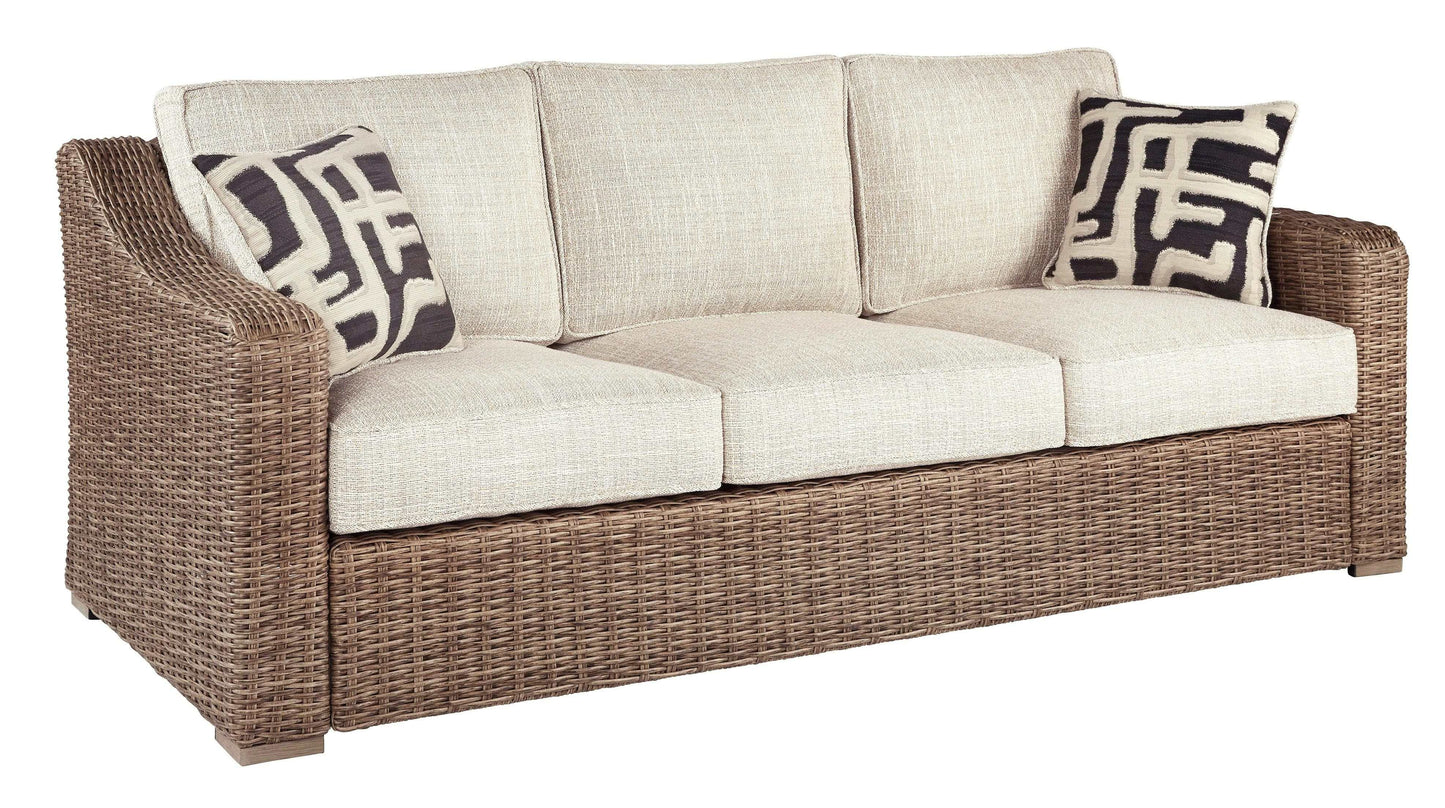 Beachcroft Beige Sofa w/ Cushion