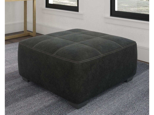 Bilgray Pewter Oversized Accent Ottoman