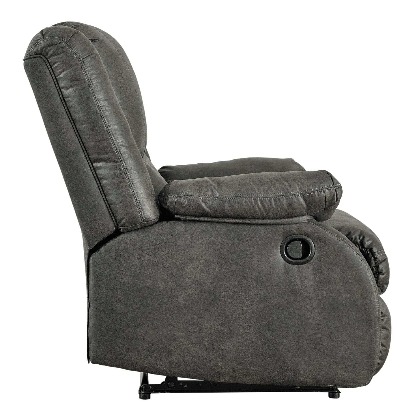 Bladewood Slate Manual Recliner