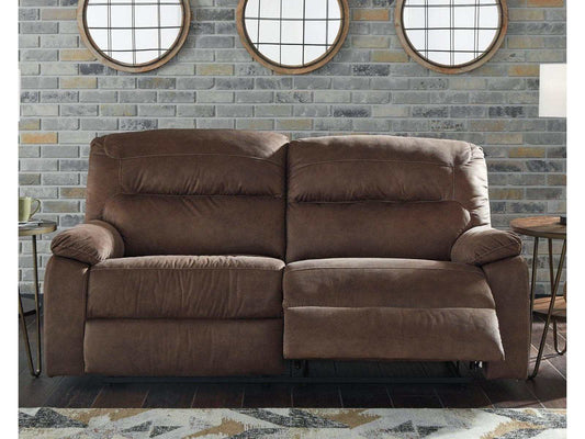 Bolzano Coffee Microfiber Manual Reclining Sofa