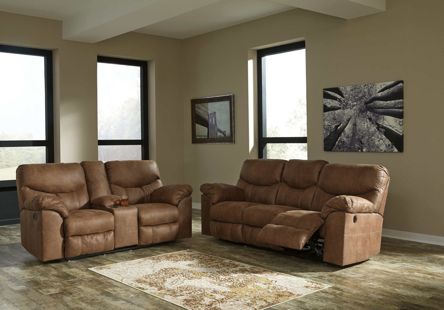 Boxberg Bark Power Reclining Sofa