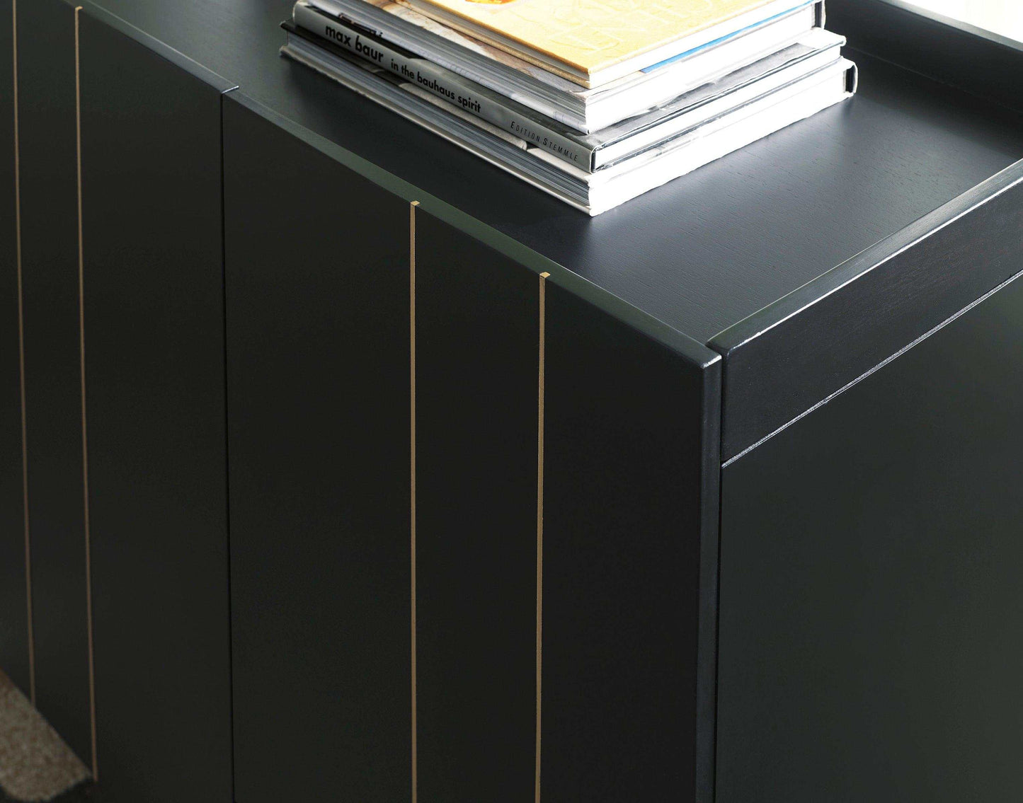 Brentburn Black & Gold Accent Cabinet