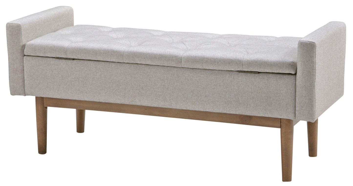 Briarson Beige/Brown Storage Bench