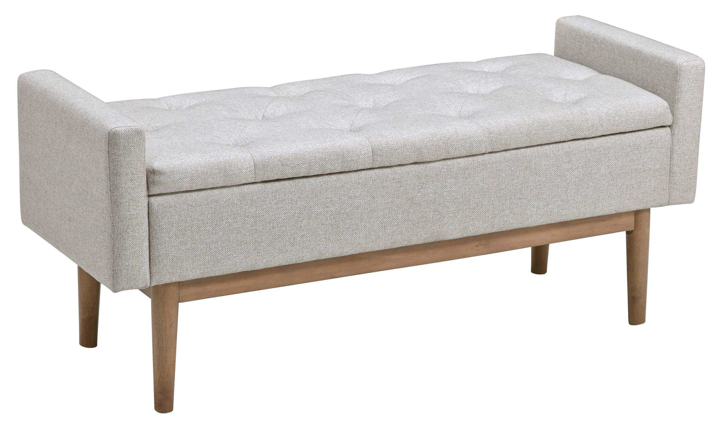 Briarson Beige/Brown Storage Bench