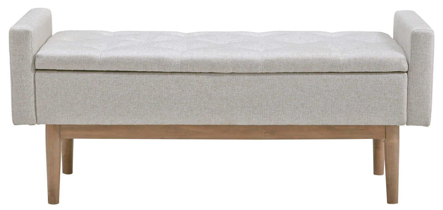 Briarson Beige/Brown Storage Bench